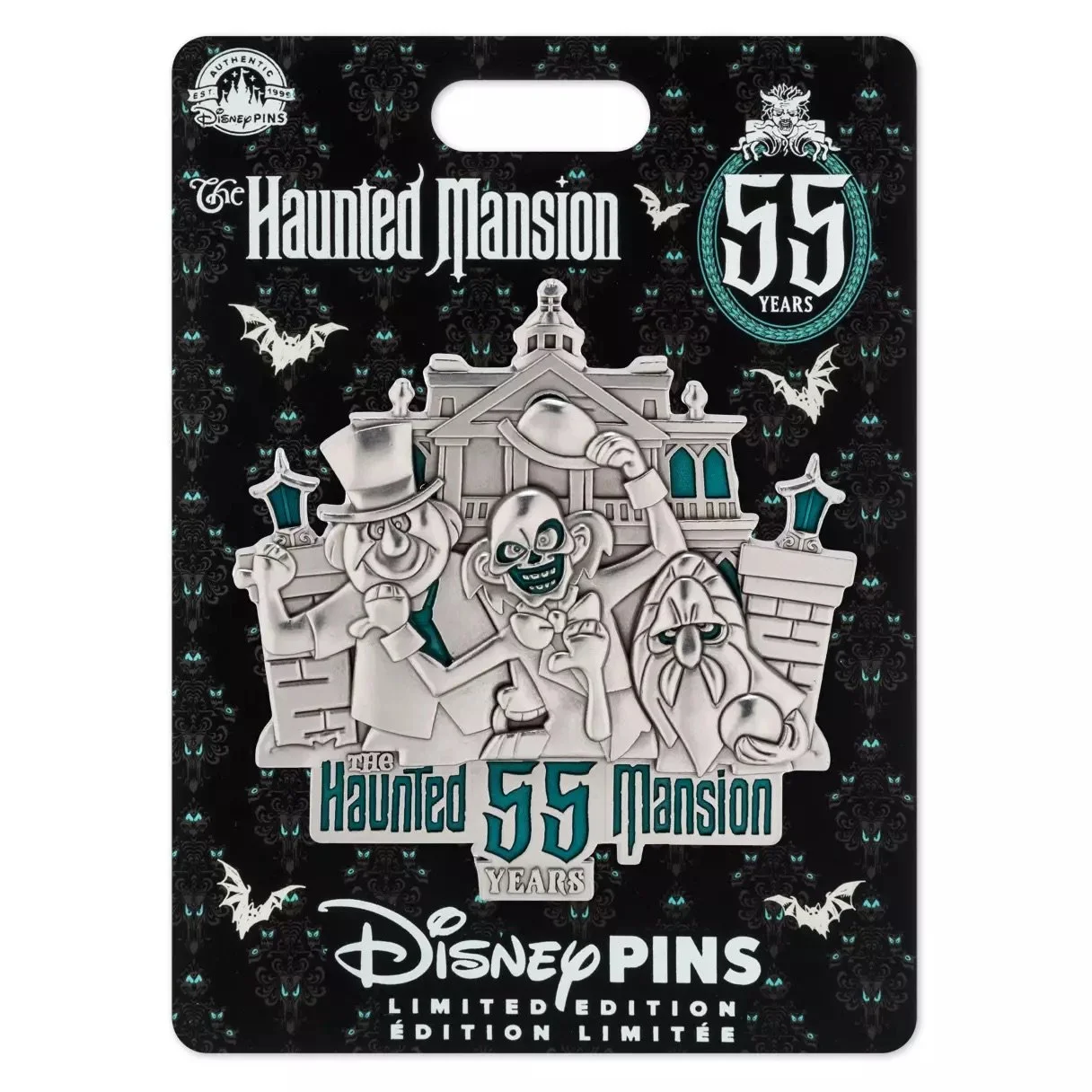 The Haunted Mansion 55th Anniversary Mini Jumbo Pin on Disney